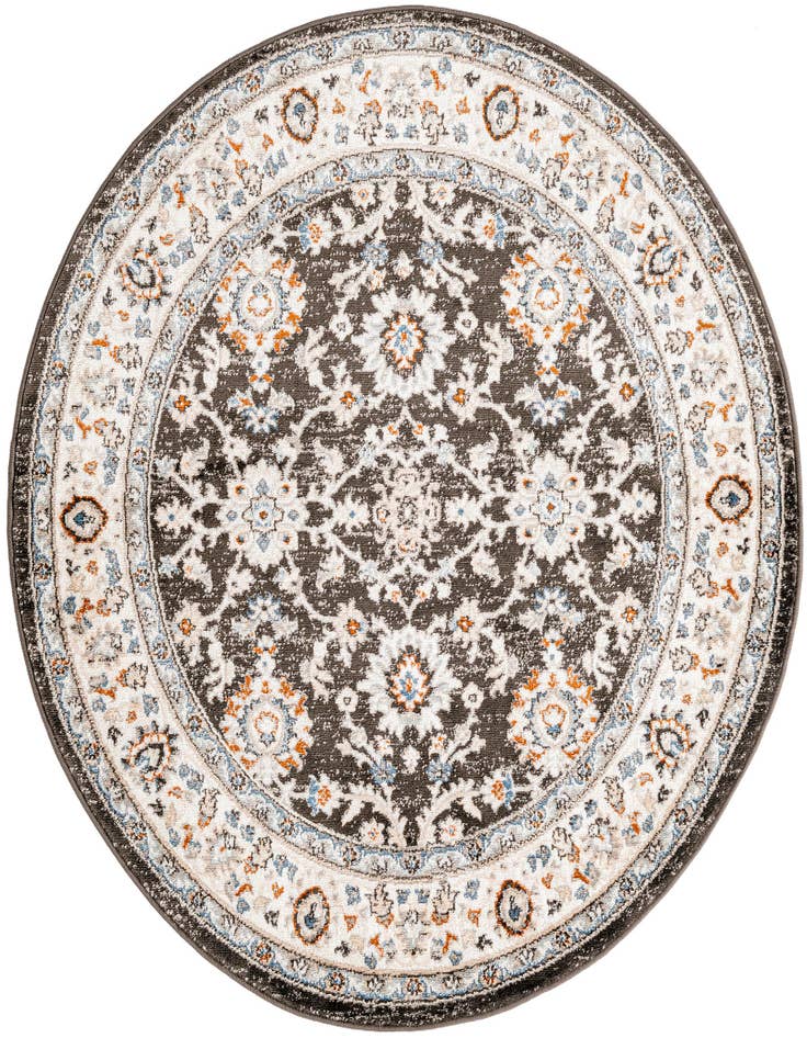 Detail image of 5' 3 x 5' 3 Charlotte Round Rug