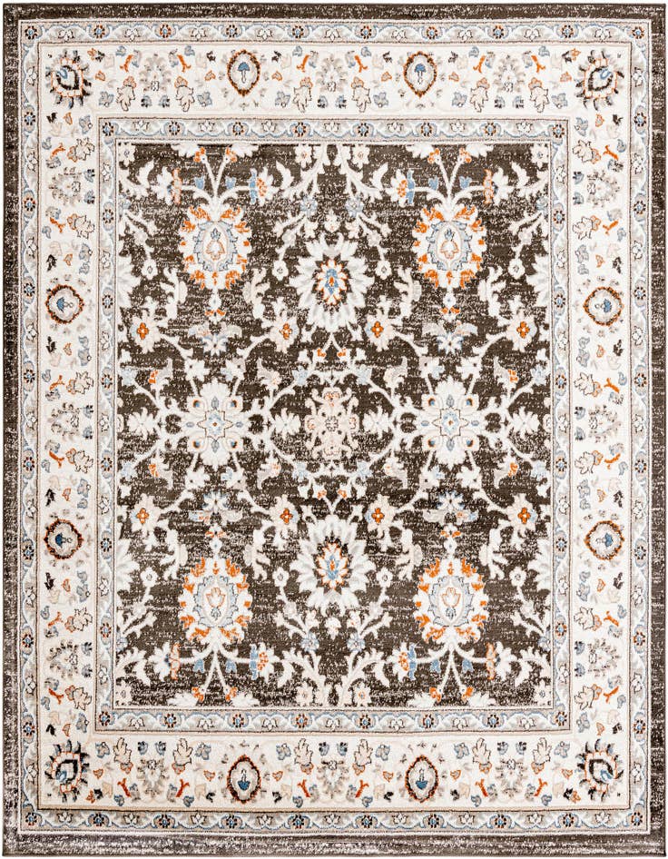 Detail image of 7' 10 x 7' 10 Charlotte Square Rug