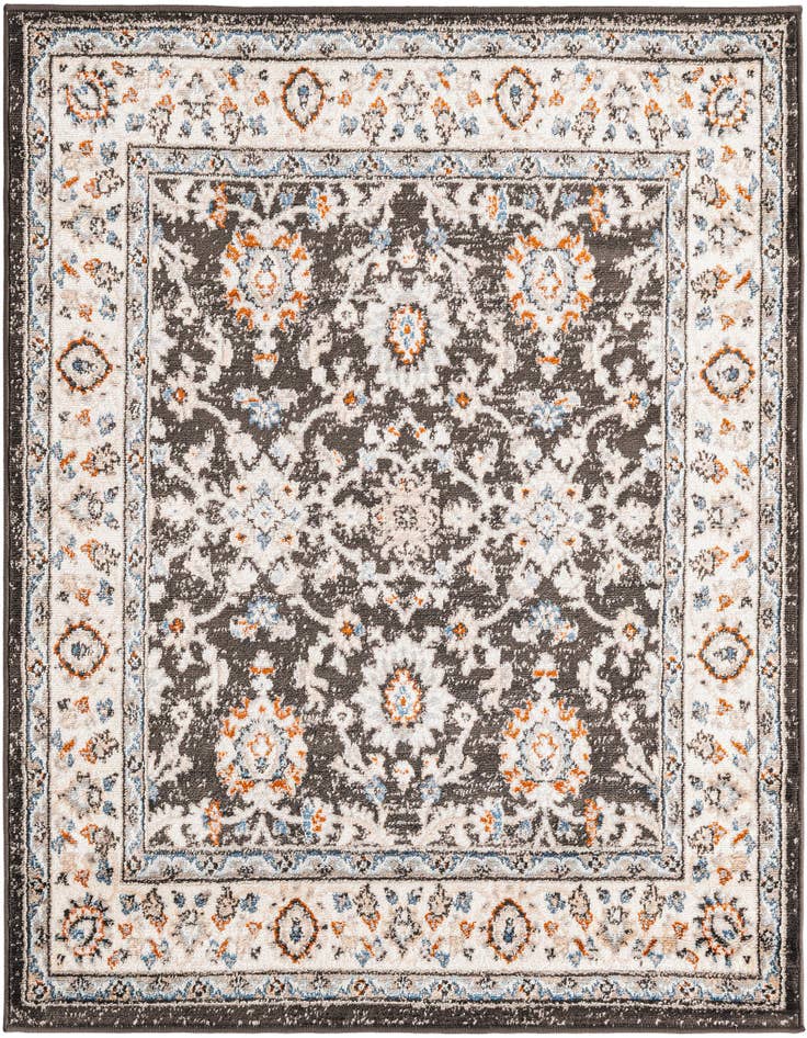Detail image of 4' x 4' Charlotte Square Rug