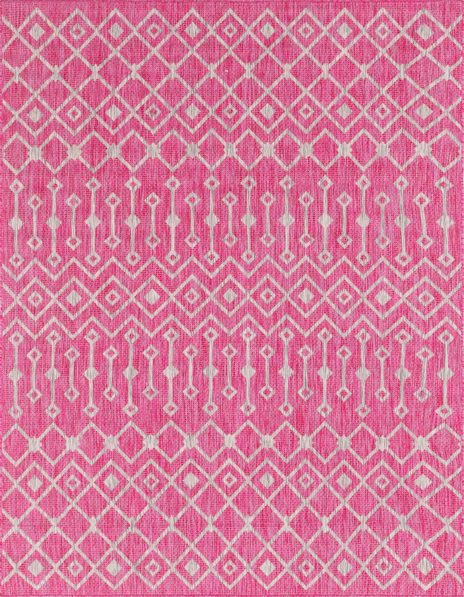 7' x 10' Easy-Clean Lattice Indoor / Outdoor Rug