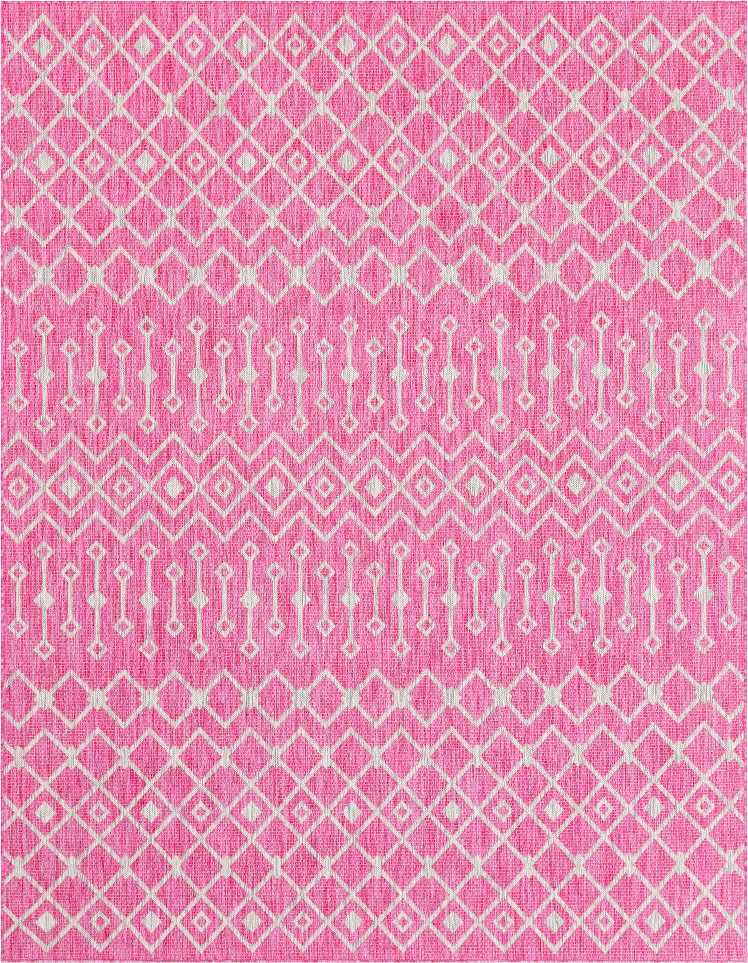 9' x 12' Easy-Clean Trellis Indoor / Outdoor Rug