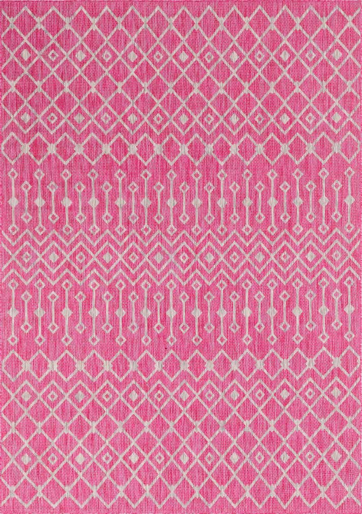 7' 10 x 11' Easy-Clean Trellis Indoor / Outdoor Rug