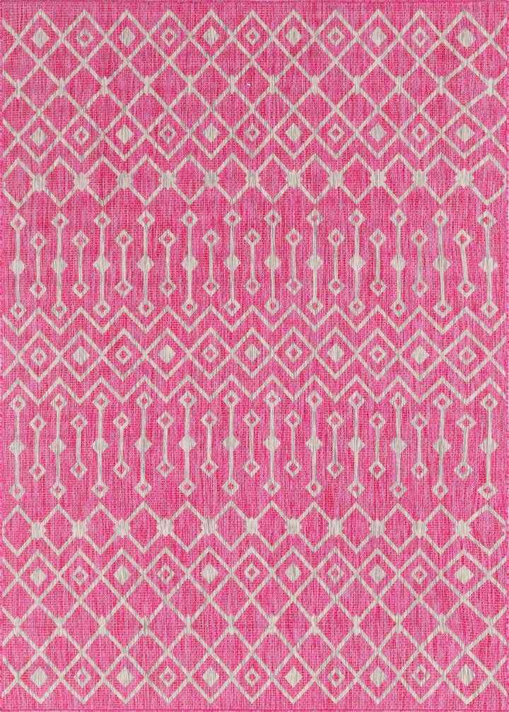 6' x 9' Easy-Clean Trellis Indoor / Outdoor Rug