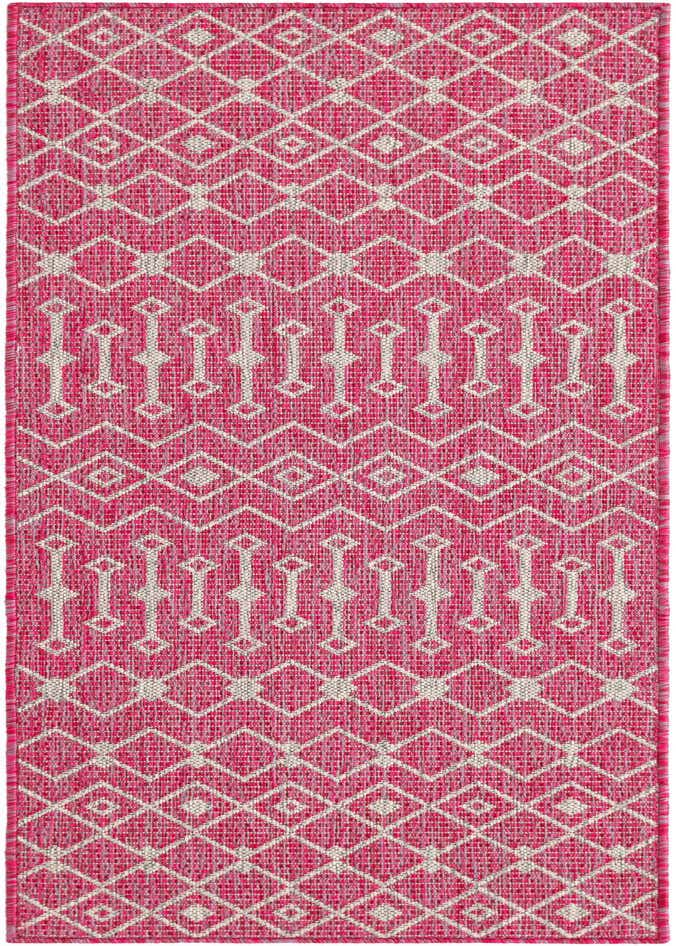 2' x 6' Easy-Clean Trellis Indoor / Outdoor Runner Rug