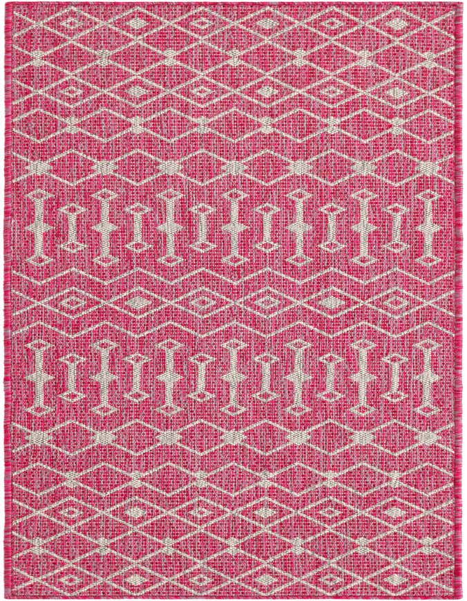 2' x 6' Easy-Clean Trellis Indoor / Outdoor Runner Rug