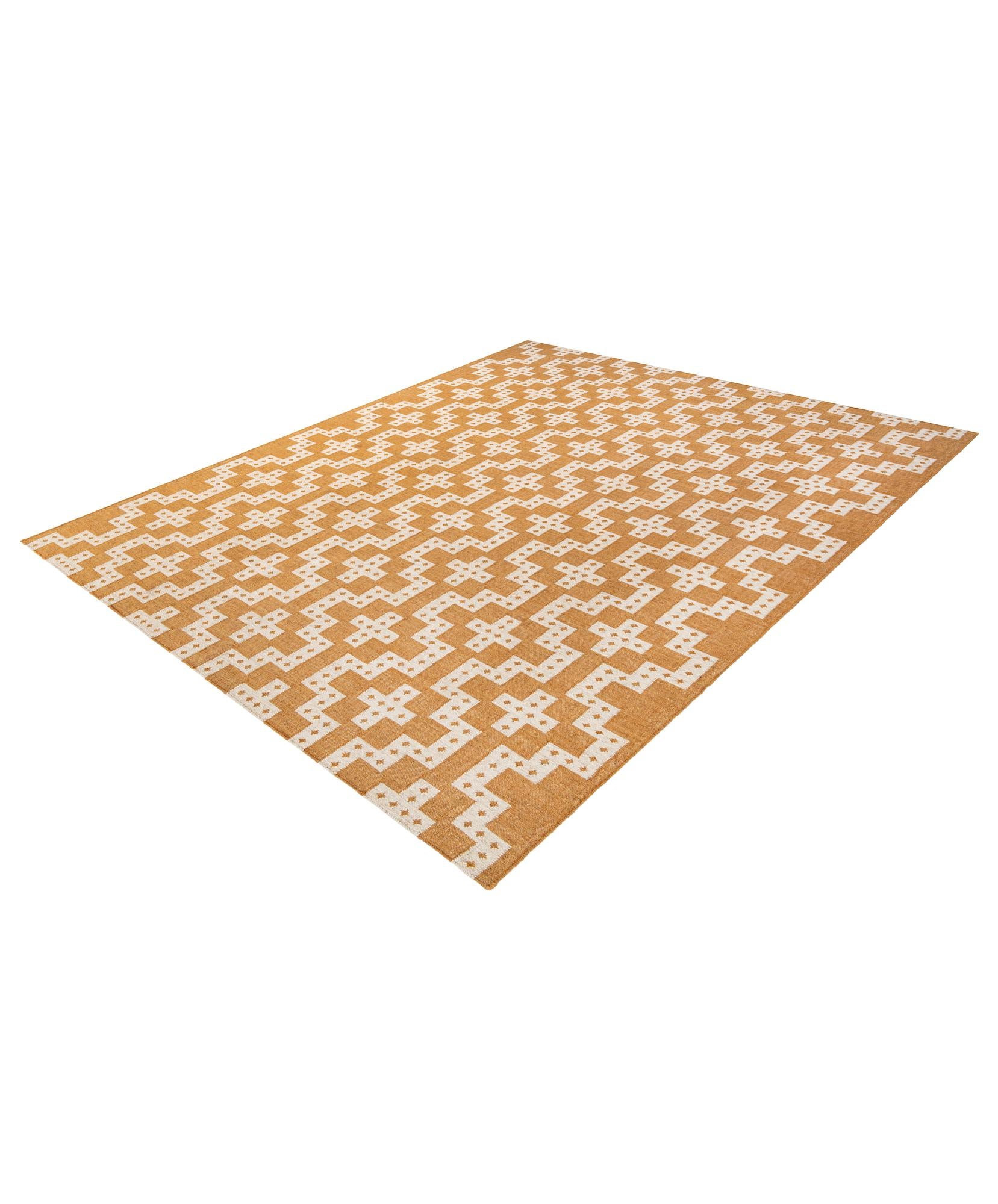 10' x 14' 1 Hand Woven Kilim Wool Rug