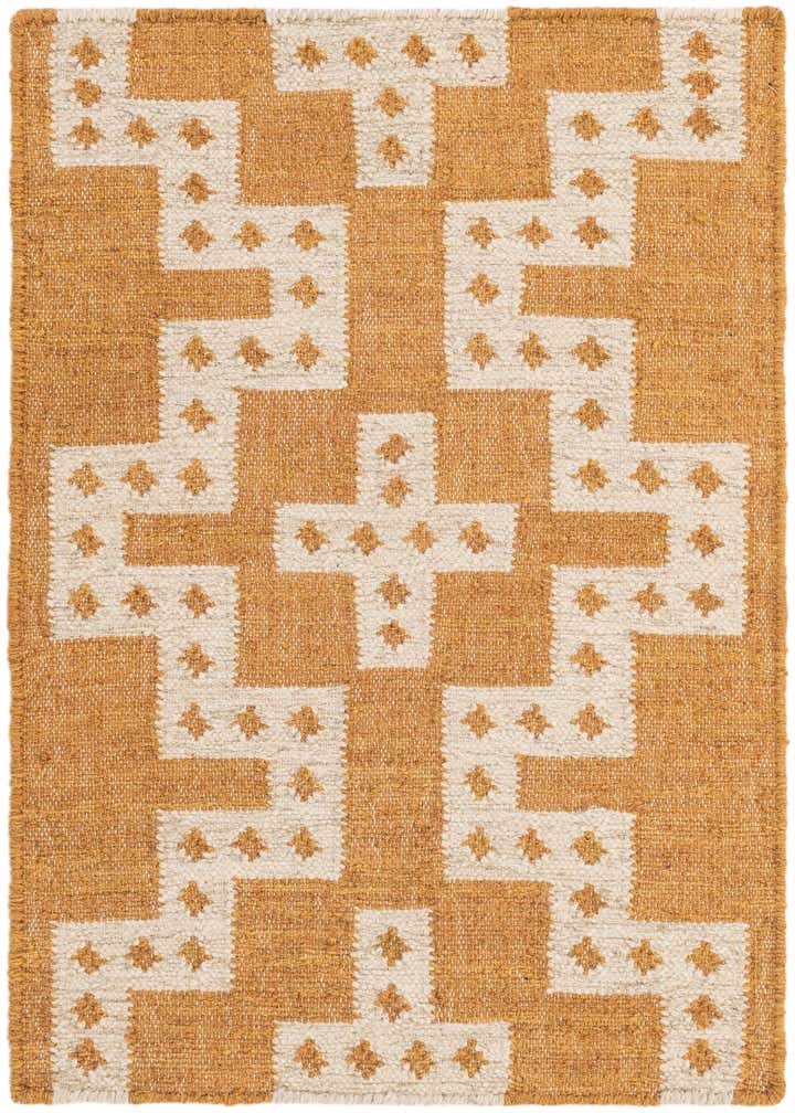 2' x 3' 1 Hand Woven Kilim Wool Rug