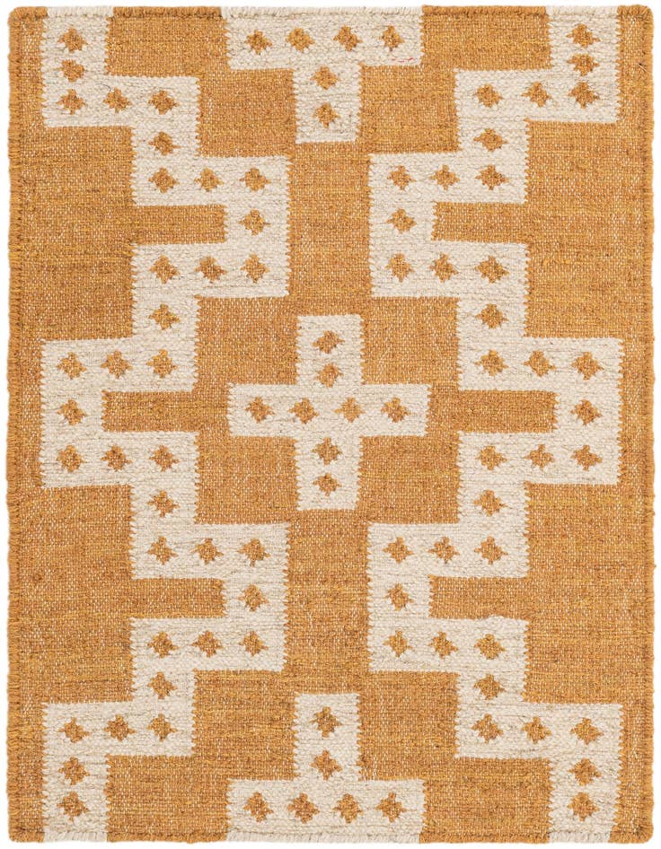 Detail image of 2' x 3' 1 Hand Woven Kilim Wool Rug