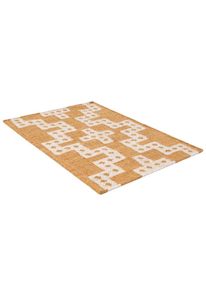 2' x 3' 1 Hand Woven Kilim Wool Rug