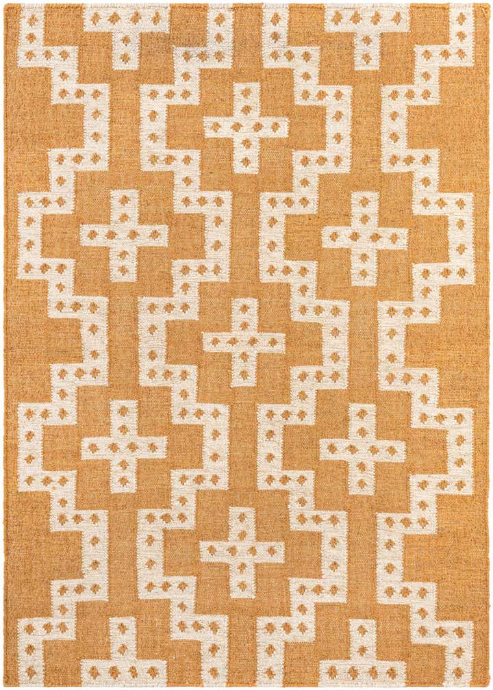 4' 1 x 6' 1 Hand Woven Kilim Wool Rug