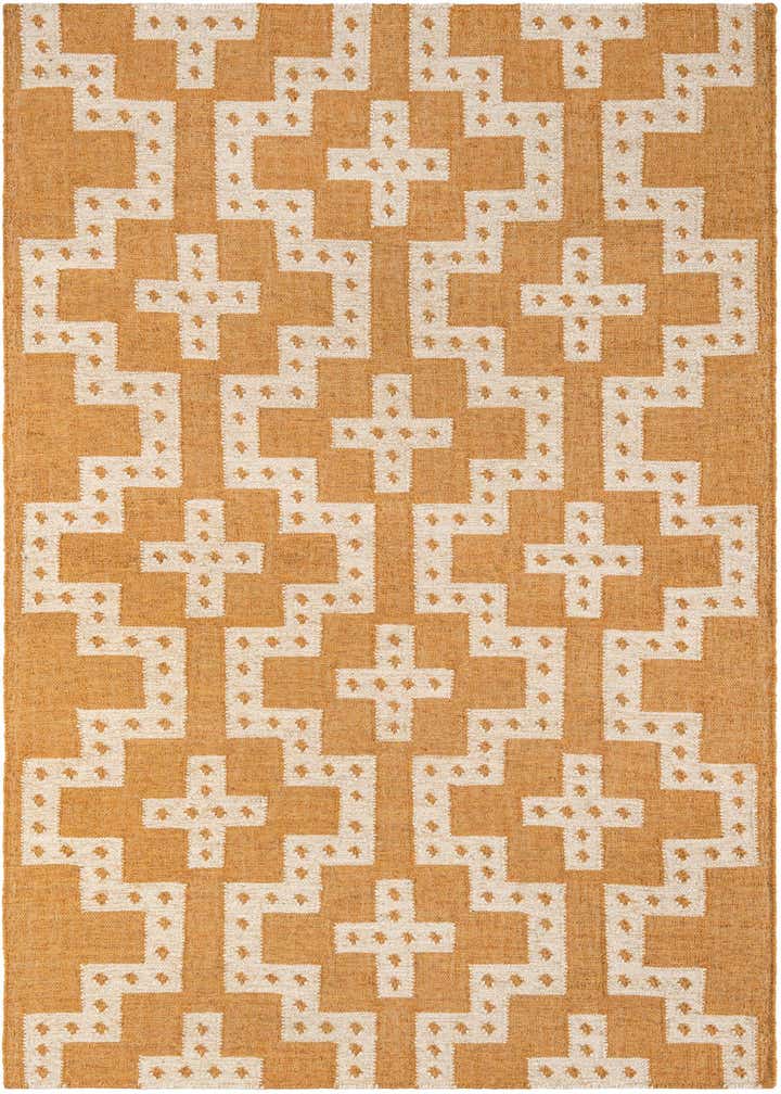 5' 1 x 8' Hand Woven Kilim Wool Rug