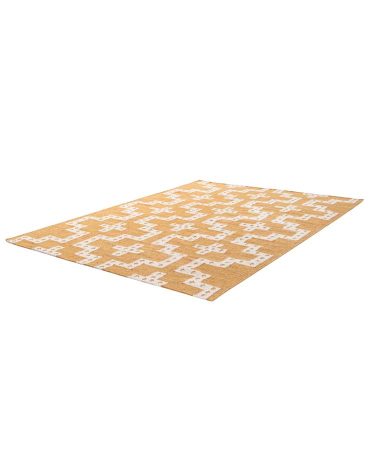 Detail image of 6' 1 x 9'  Hand Woven Kilim Wool Rug