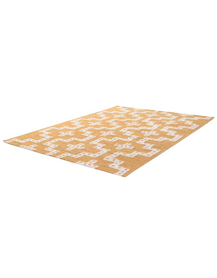 6' 1 x 9' Hand Woven Kilim Wool Rug