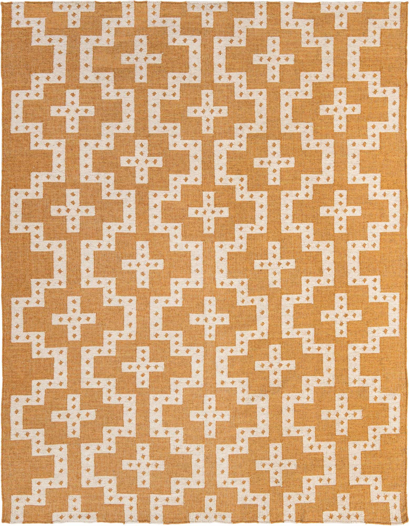 7' 10 x 10' Hand Woven Kilim Wool Rug