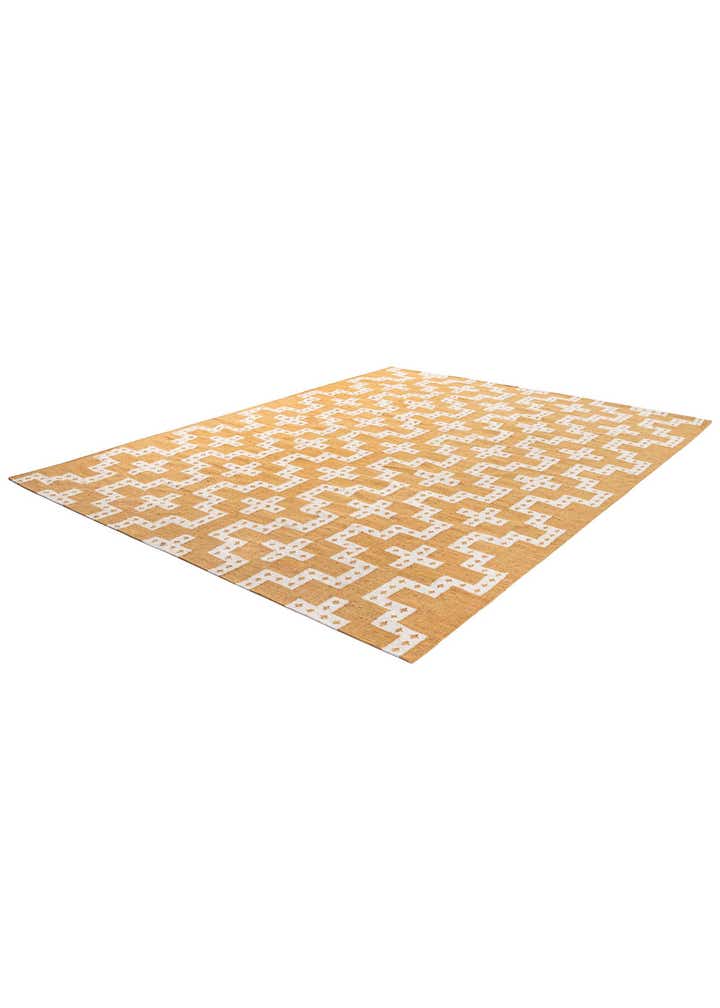 9' x 12' Hand Woven Kilim Wool Rug