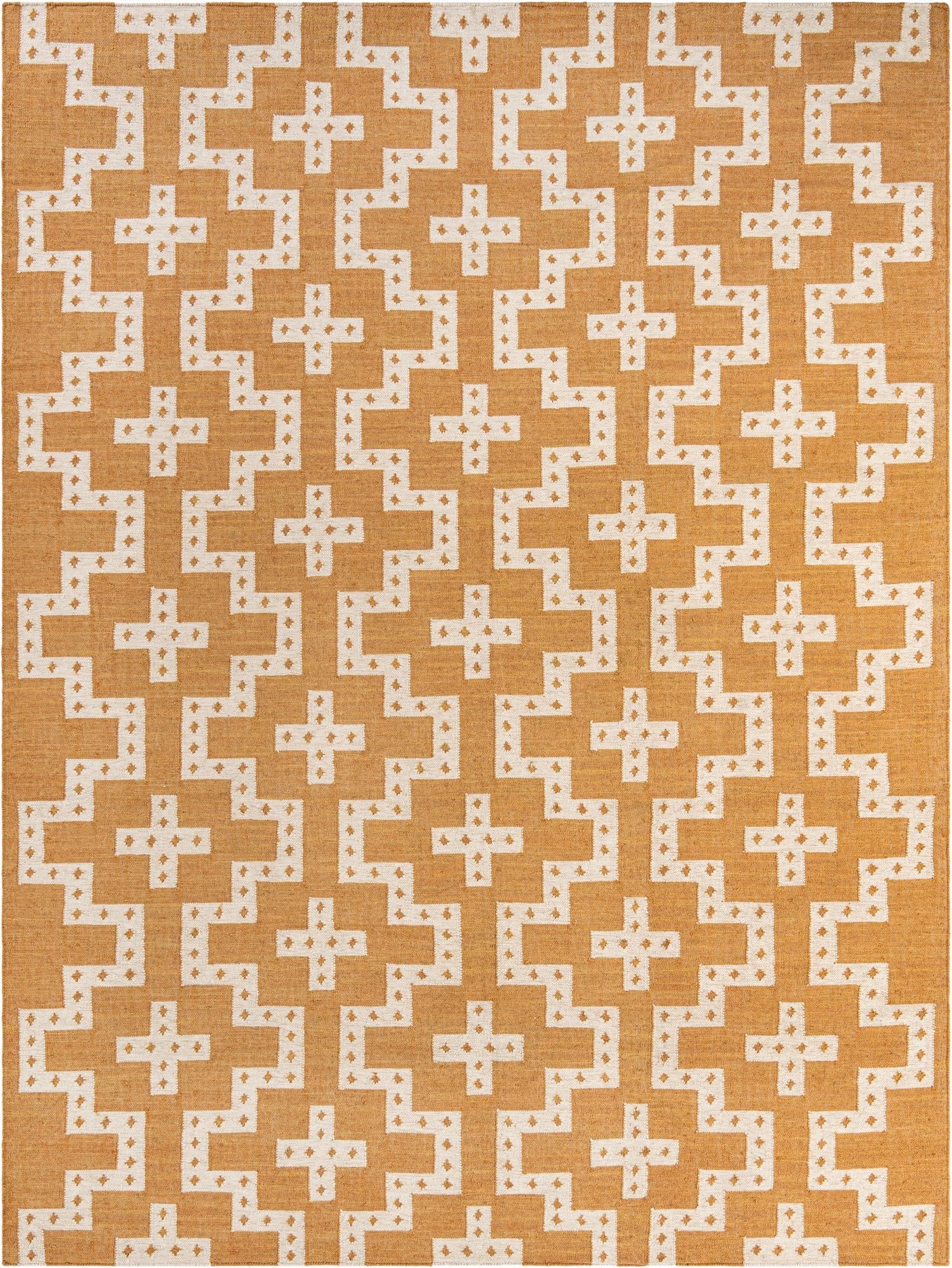 9' x 12'  Hand Woven Kilim Wool Rug