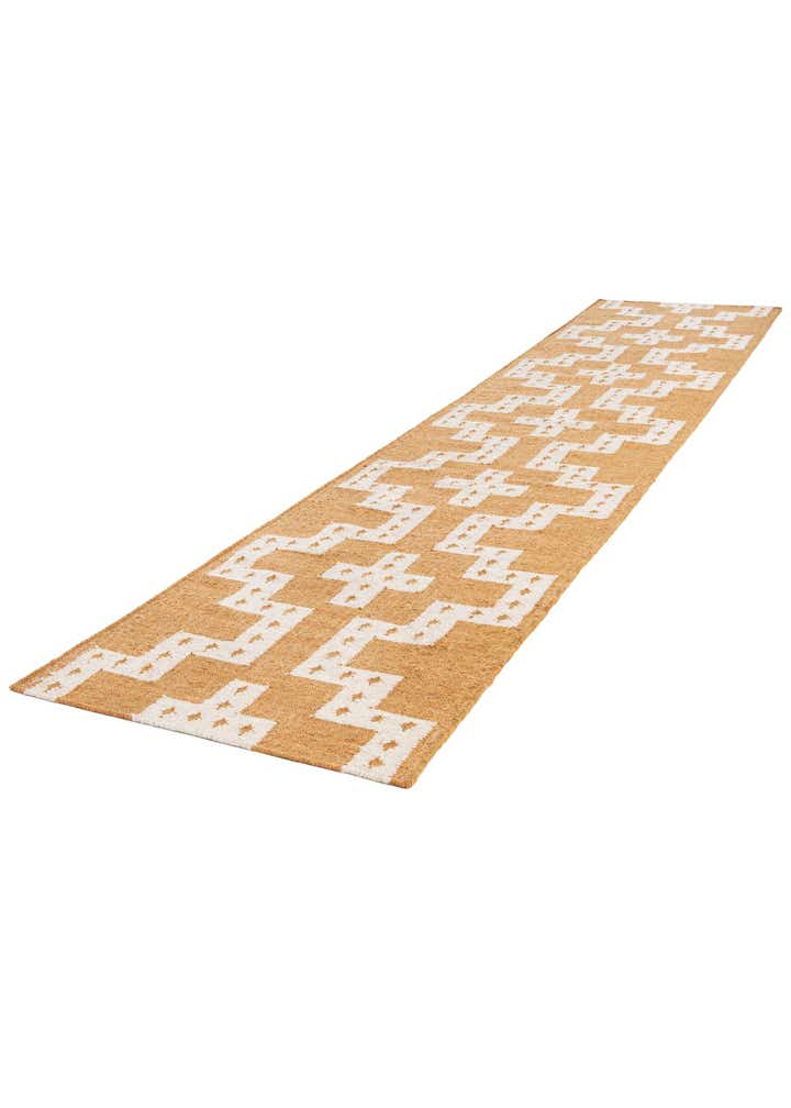 2' 7 x 12' Hand Woven Kilim Wool Runner Rug