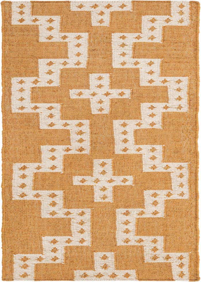 2' x 6' 1 Hand Woven Kilim Wool Runner Rug