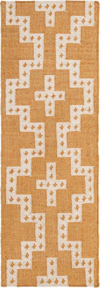 2' x 6' 1 Hand Woven Kilim Wool Runner Rug