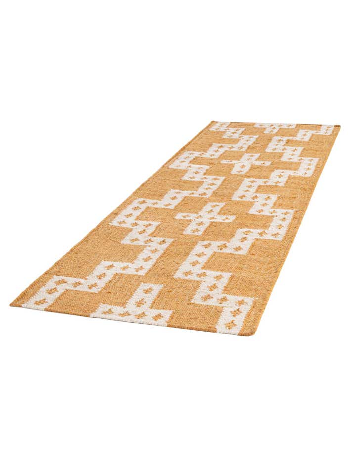 2' x 6' 1 Hand Woven Kilim Wool Runner Rug