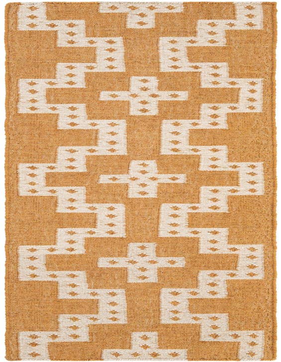 Detail image of 2' x 8' Hand Woven Kilim Wool Runner Rug