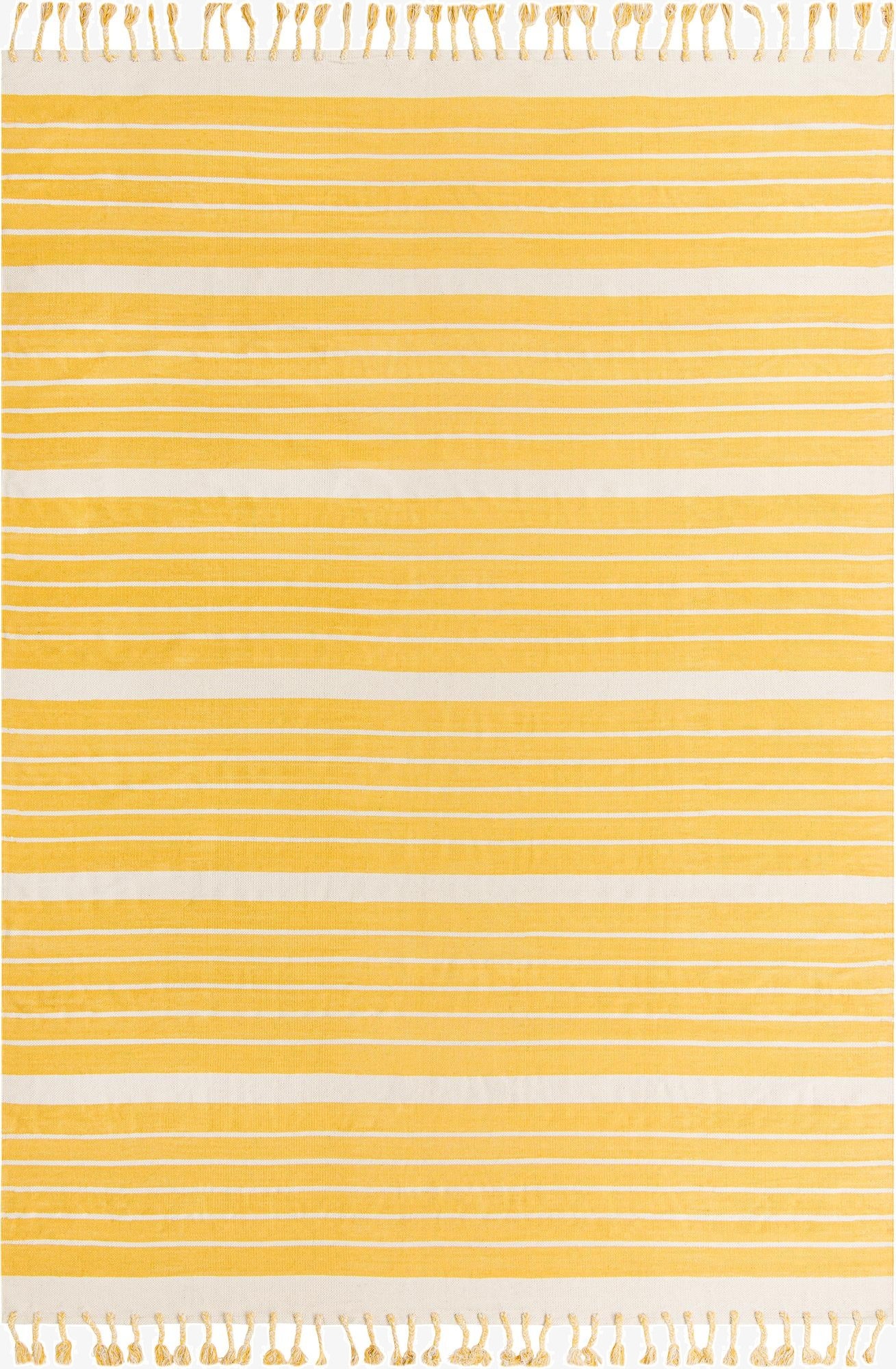 9' x 12'  Hand Woven Chindi Cotton Rug