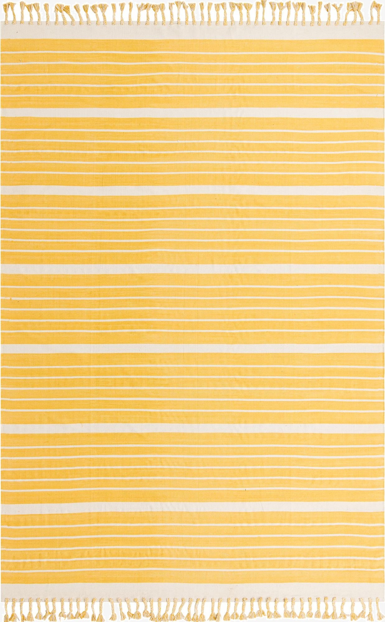 305cm x 430cm  Hand Woven Chindi Cotton Alfombra