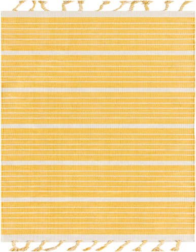 Detail image of 2' 7 x 12' Hand Woven Chindi Cotton Runner Rug