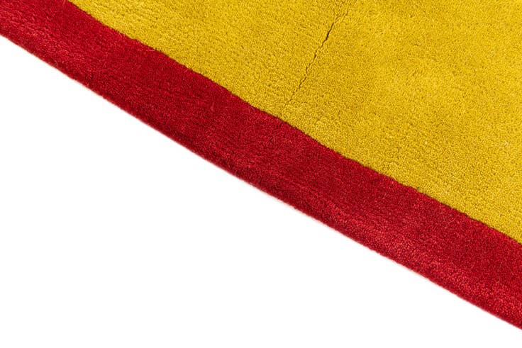 Detail image of 2' x 8' 10 SurfBoard Wool Freeform Rug