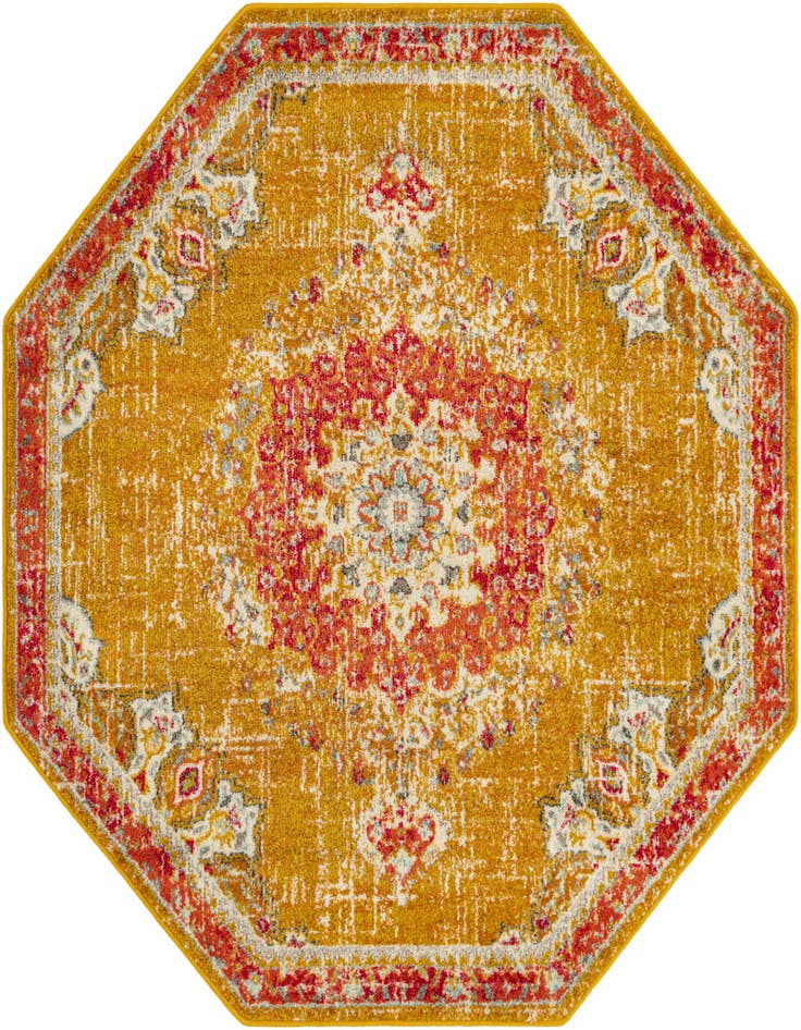 Detail image of 6' x 6' Carrington Octagon Rug