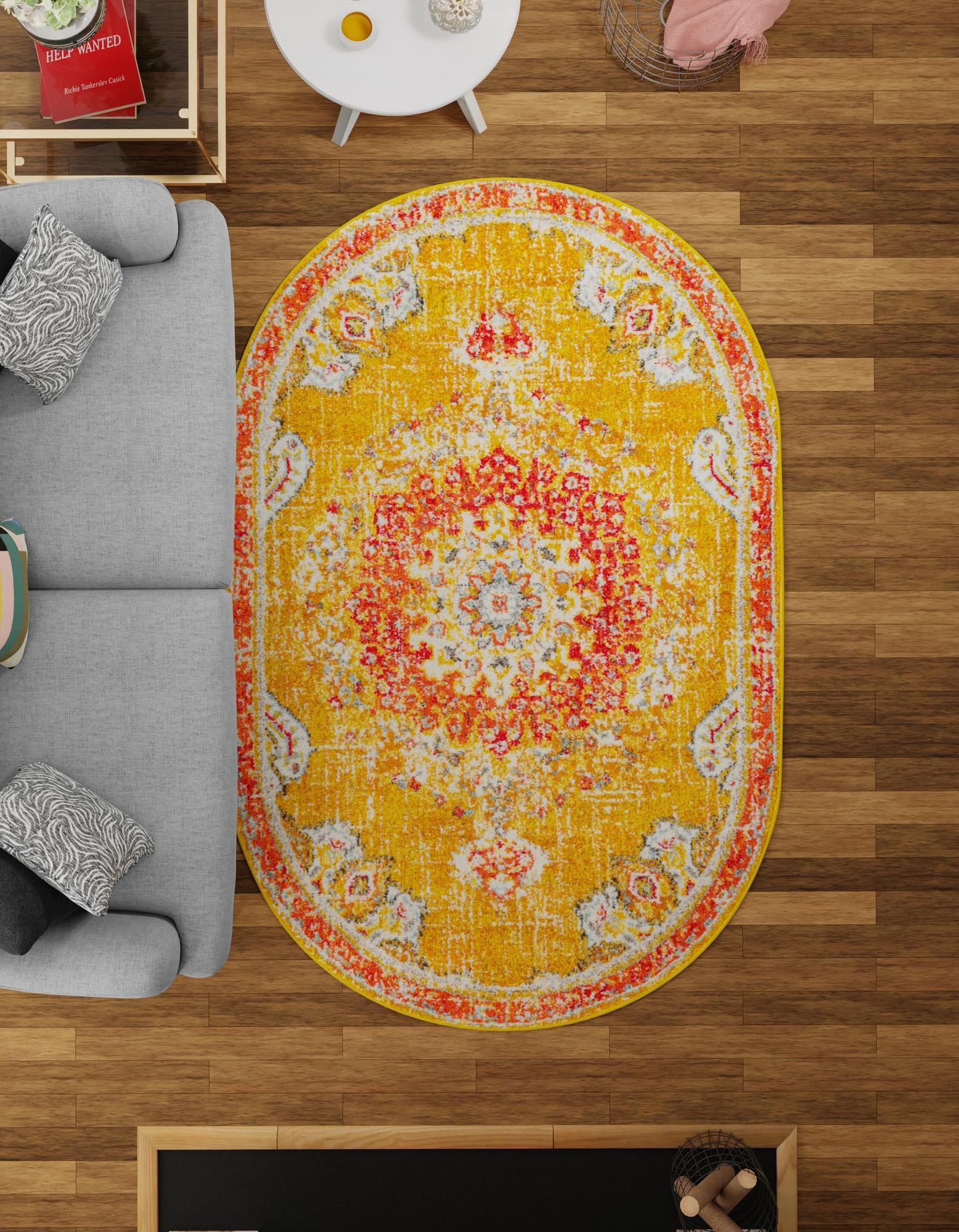 3' x 5' 3 Carrington Oval Rug