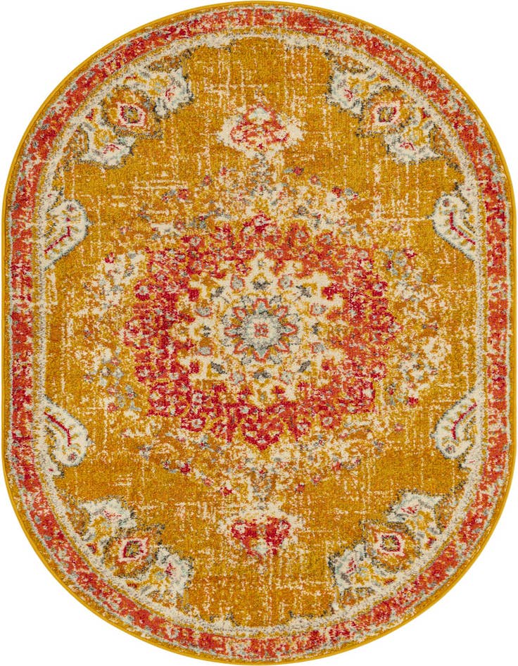Detail image of 4' x 6' Carrington Oval Rug