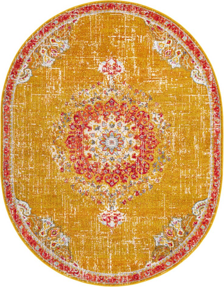 Detail image of 7' 10 x 10' Madeline Oval Rug
