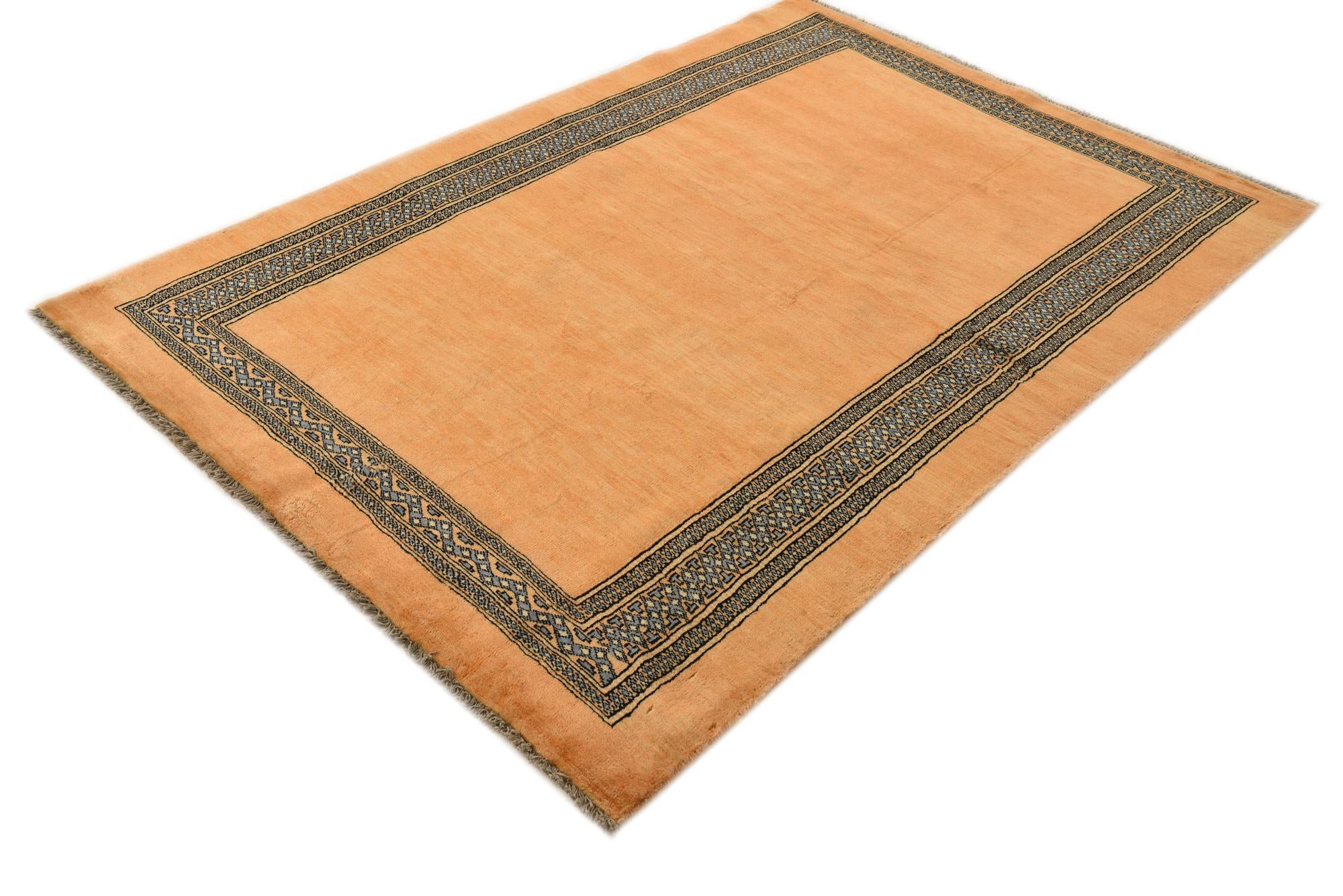 4' 7 x 6' 9 Hand Knotted Peshawar Ziegler Rug