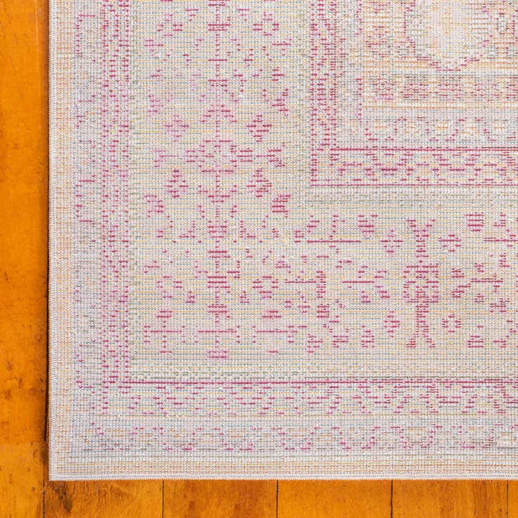 Detail image of 10' x 13' Aqua Rug