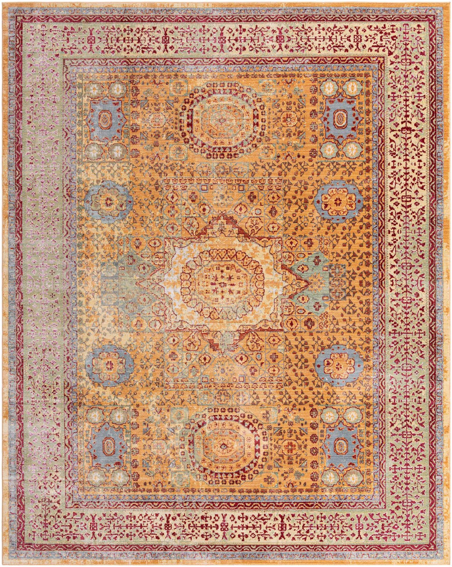10' x 13' Aqua Rug