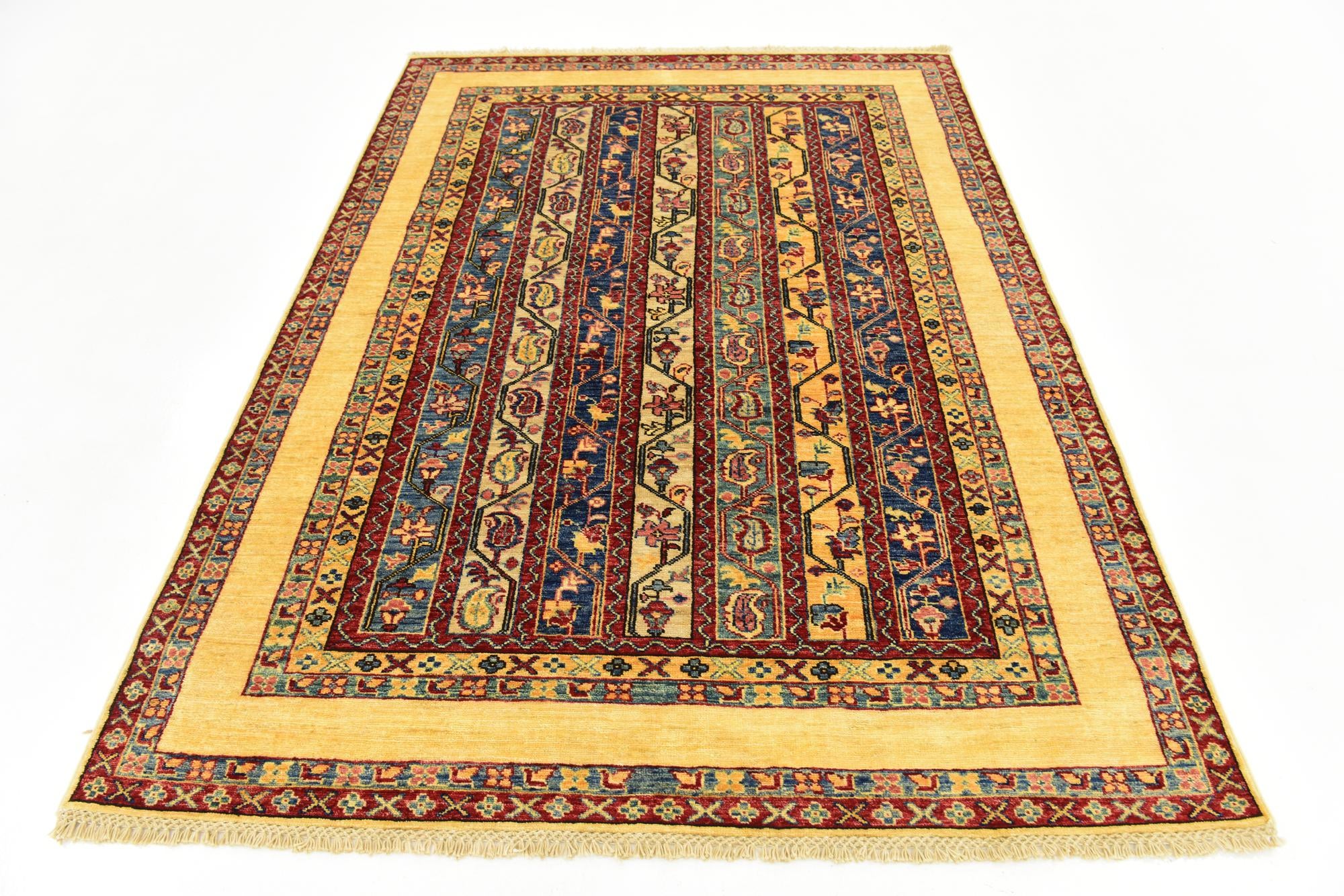 5' x 6' 9 Hand Knotted Ariana Ziegler Rug