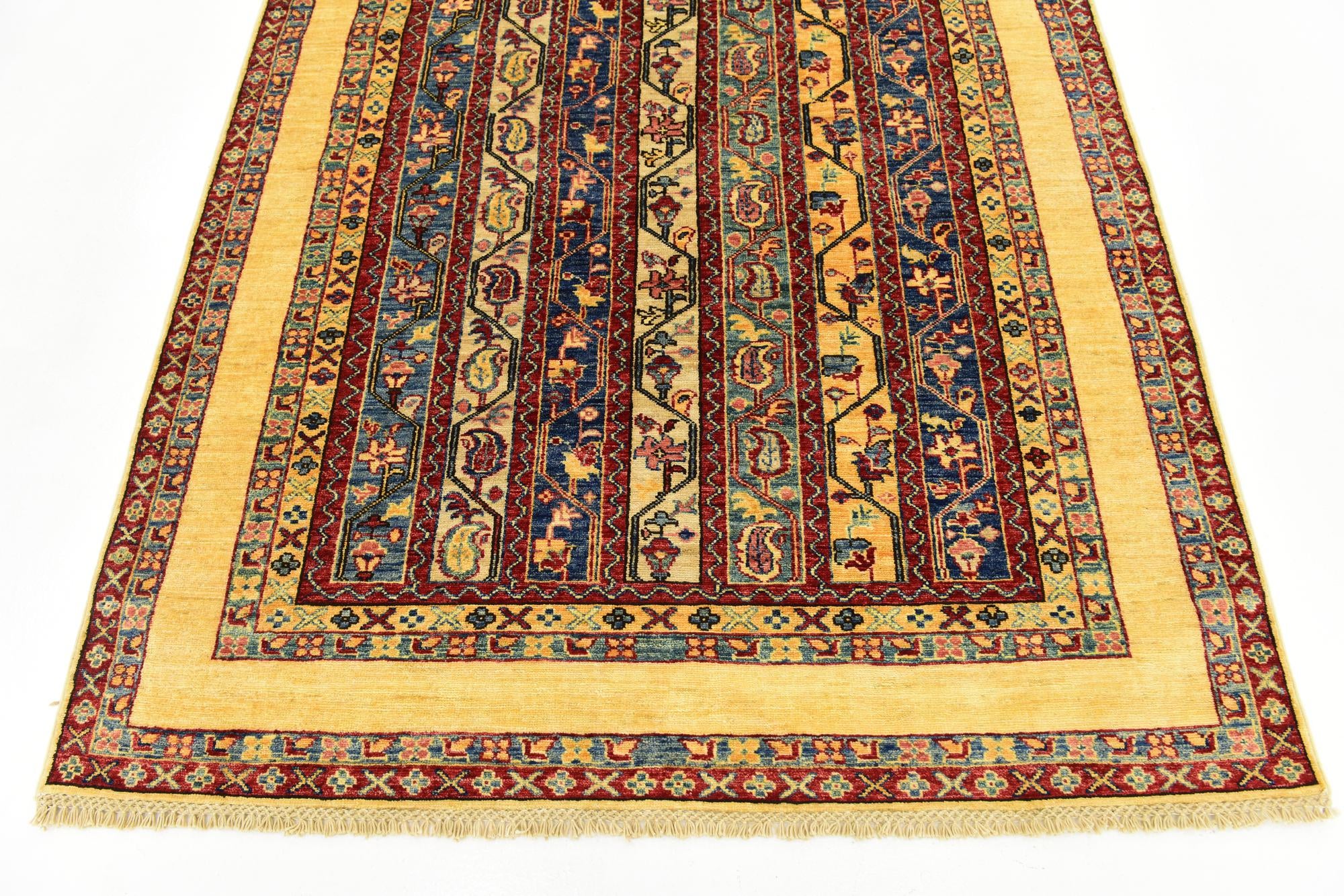 5' x 6' 9 Hand Knotted Ariana Ziegler Rug