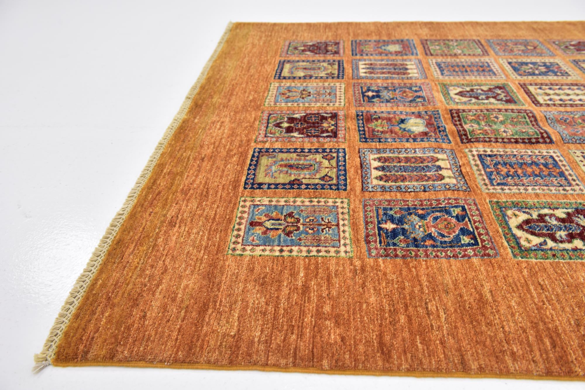 5' x 6' 4 Hand Knotted Ariana Ziegler Rug