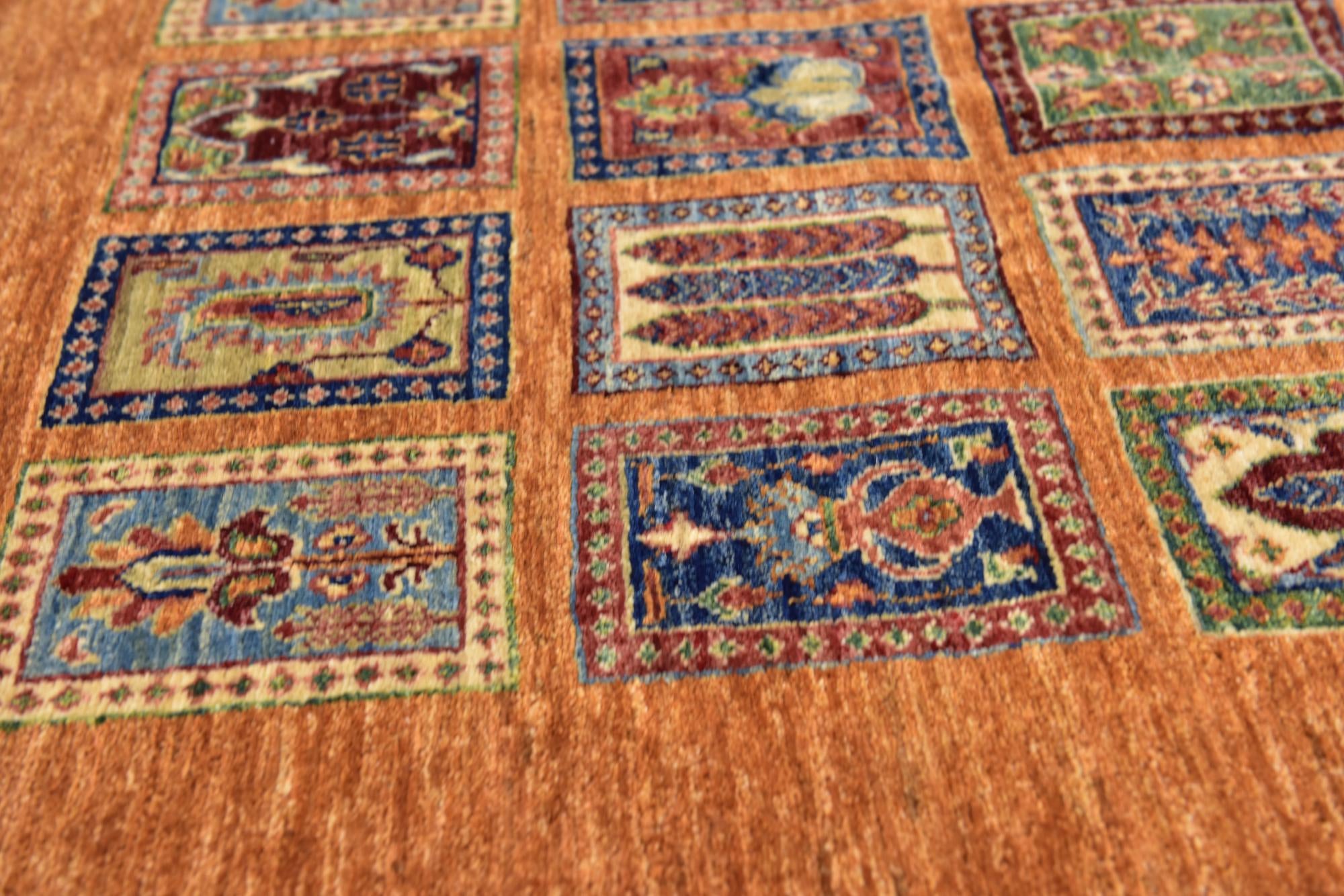 5' x 6' 4 Hand Knotted Ariana Ziegler Rug