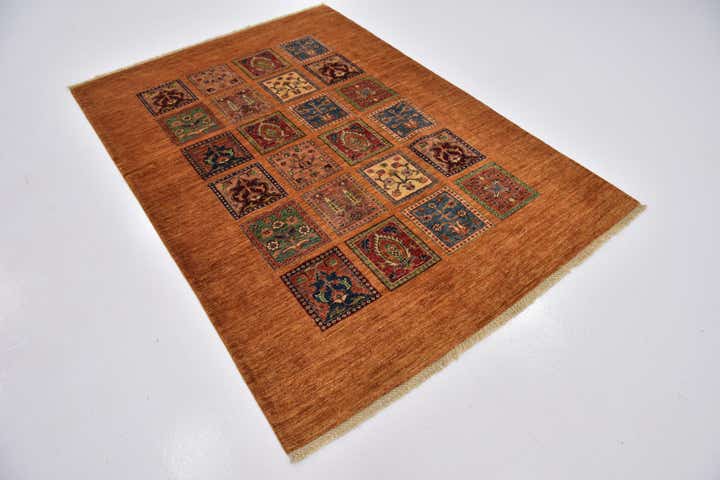4' 9 x 6' 9 Hand Knotted Ariana Ziegler Rug
