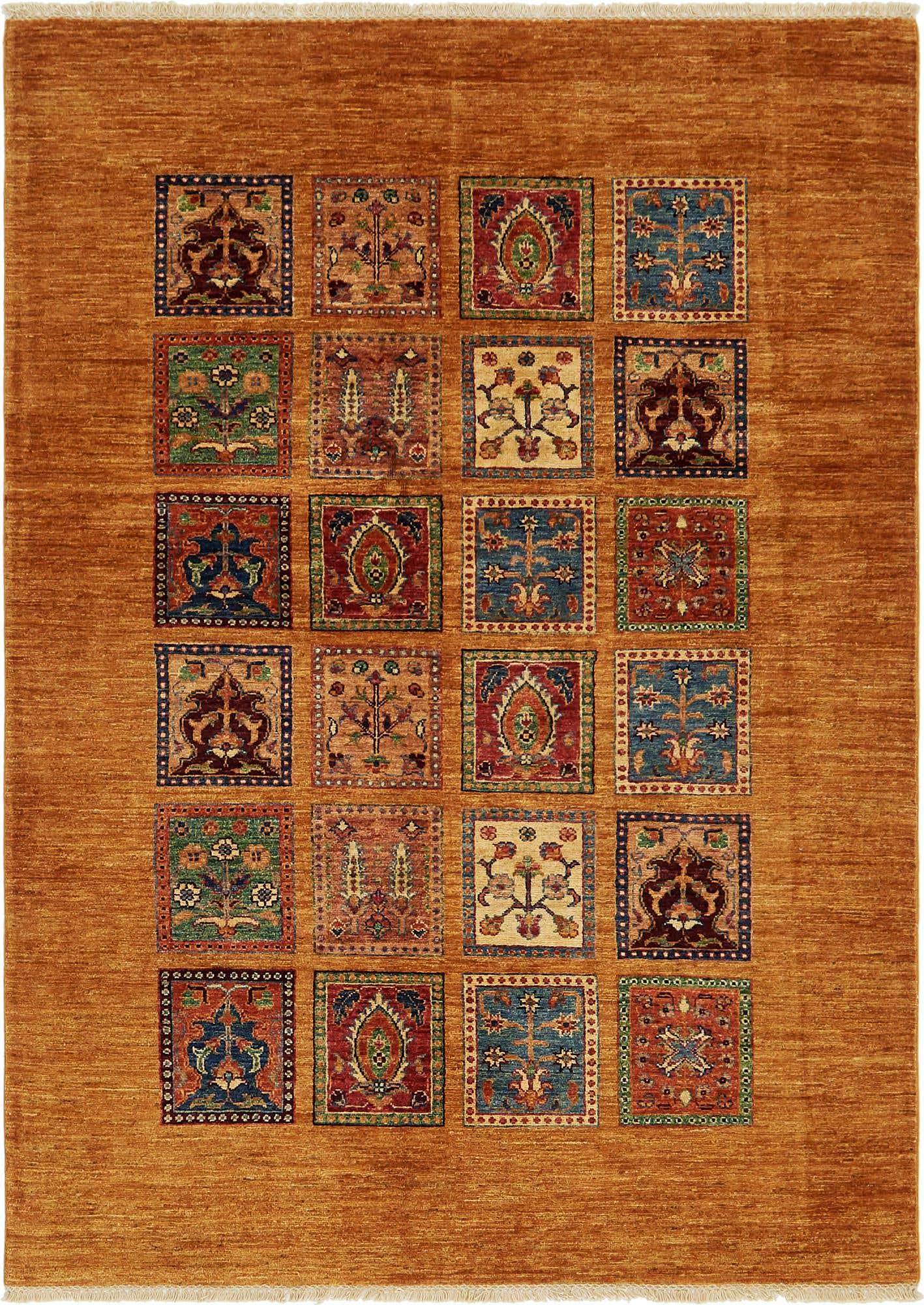 4' 9 x 6' 9 Hand Knotted Ariana Ziegler Rug