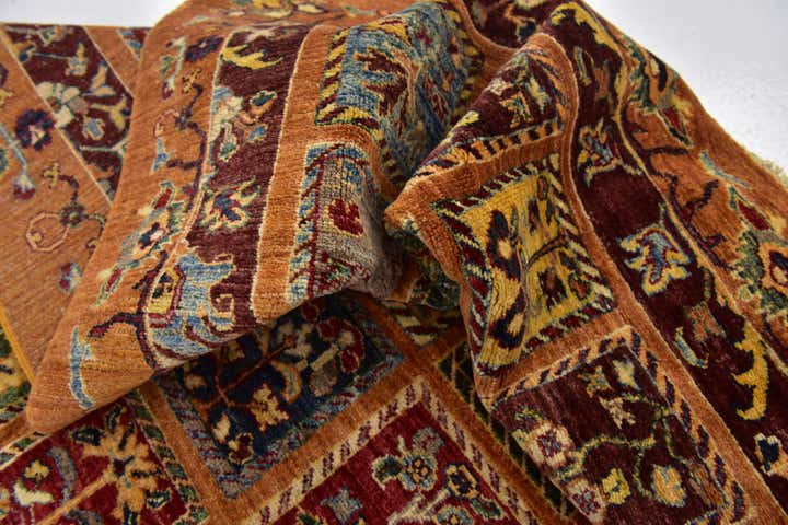 4' 10 x 6' Hand Knotted Ariana Ziegler Rug