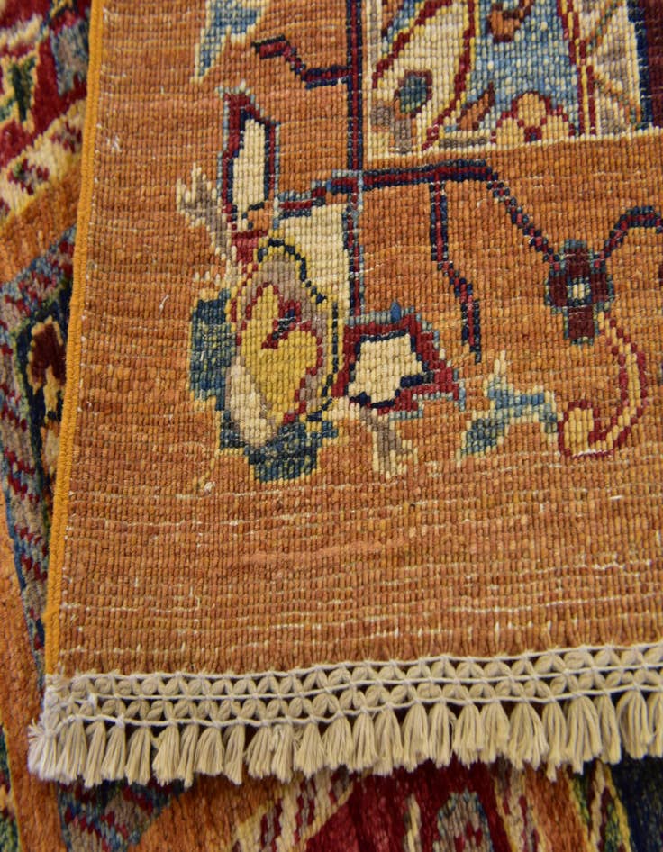 Detail image of 4' 10 x 6'  Hand Knotted Ariana Ziegler Rug