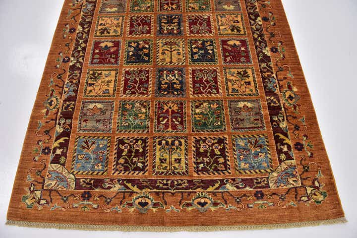 4' 10 x 6' Hand Knotted Ariana Ziegler Rug