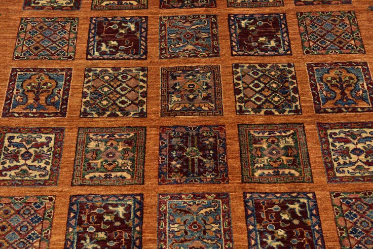 Detail image of 5' x 6' Hand Knotted Ariana Ziegler Rug