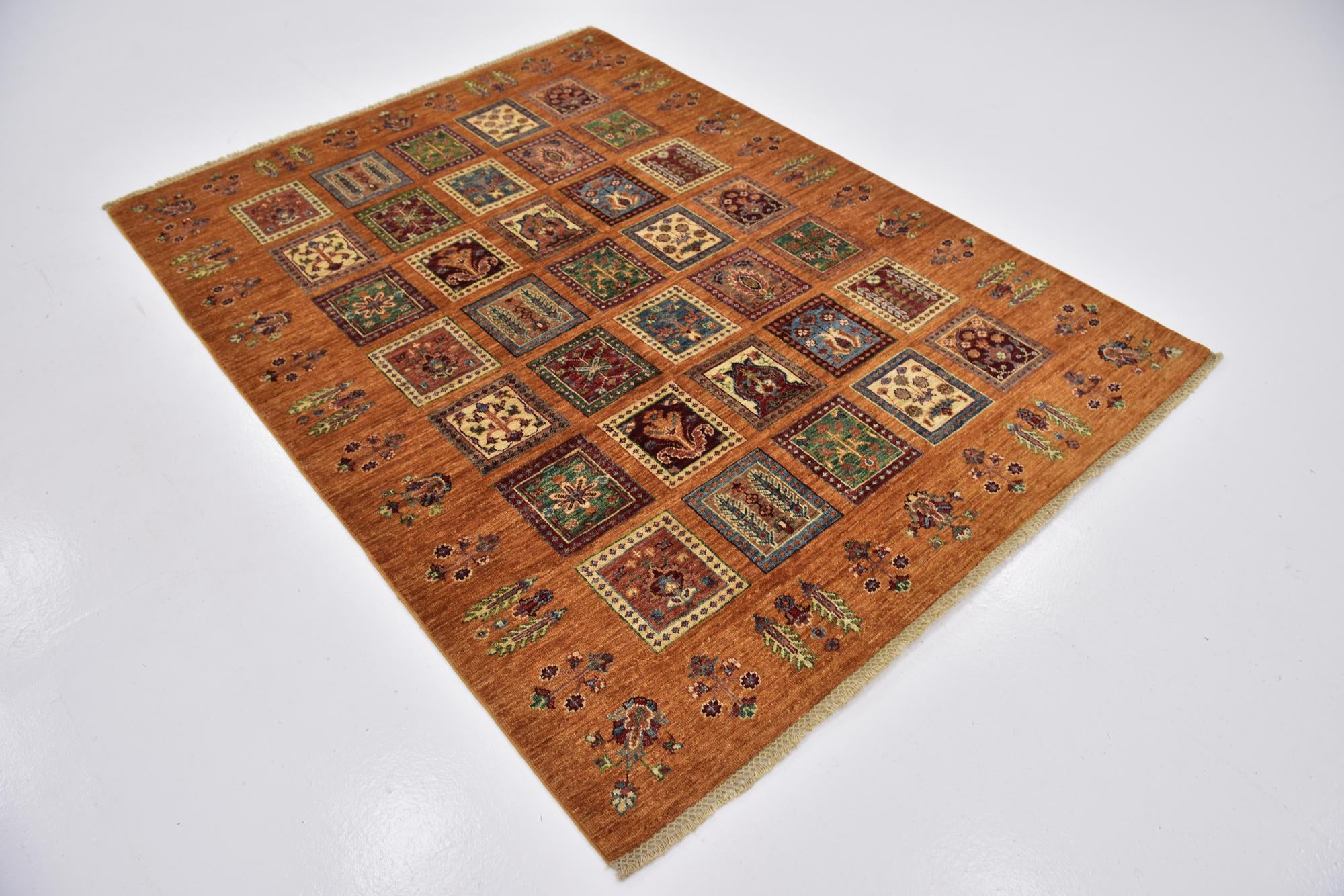 5' x 6' 10 Hand Knotted Ariana Ziegler Rug