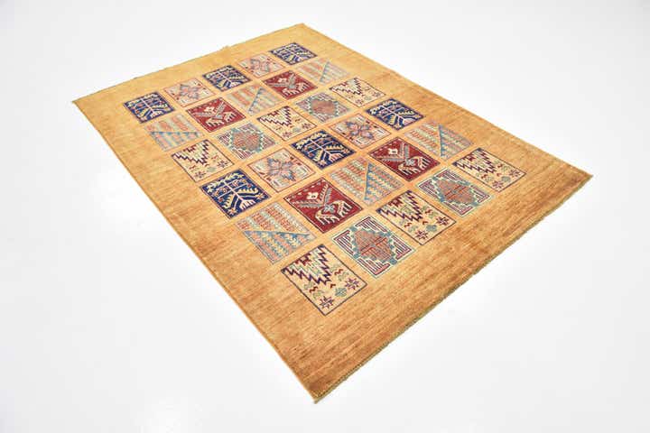 5' x 6' 8 Hand Knotted Ariana Ziegler Rug