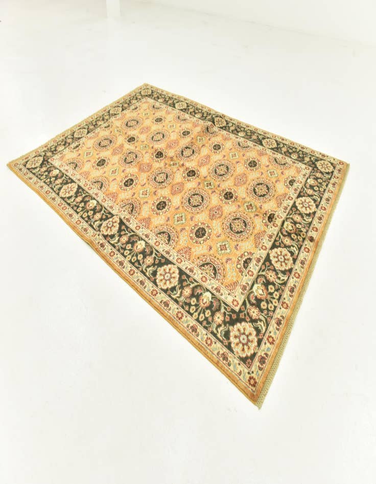 Detail image of 5' 9 x 8'  Hand Knotted Ariana Ziegler Rug