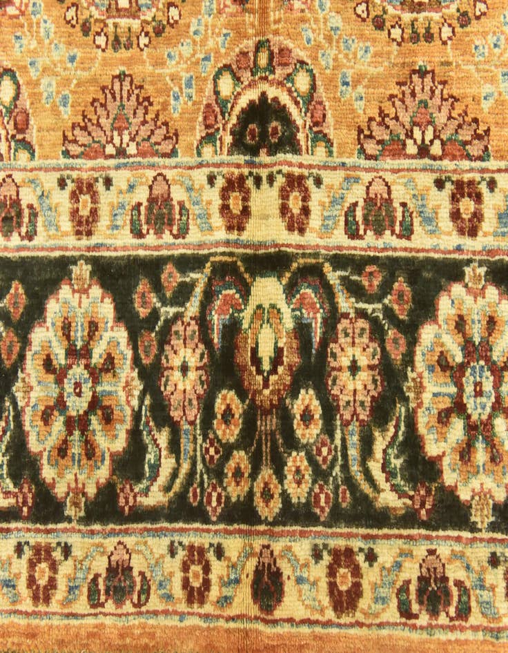 Detail image of 5' 9 x 8'  Hand Knotted Ariana Ziegler Rug